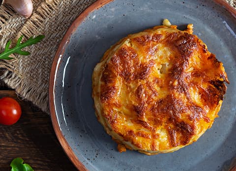 Escondidinho de Carne com Purê de Abóbora